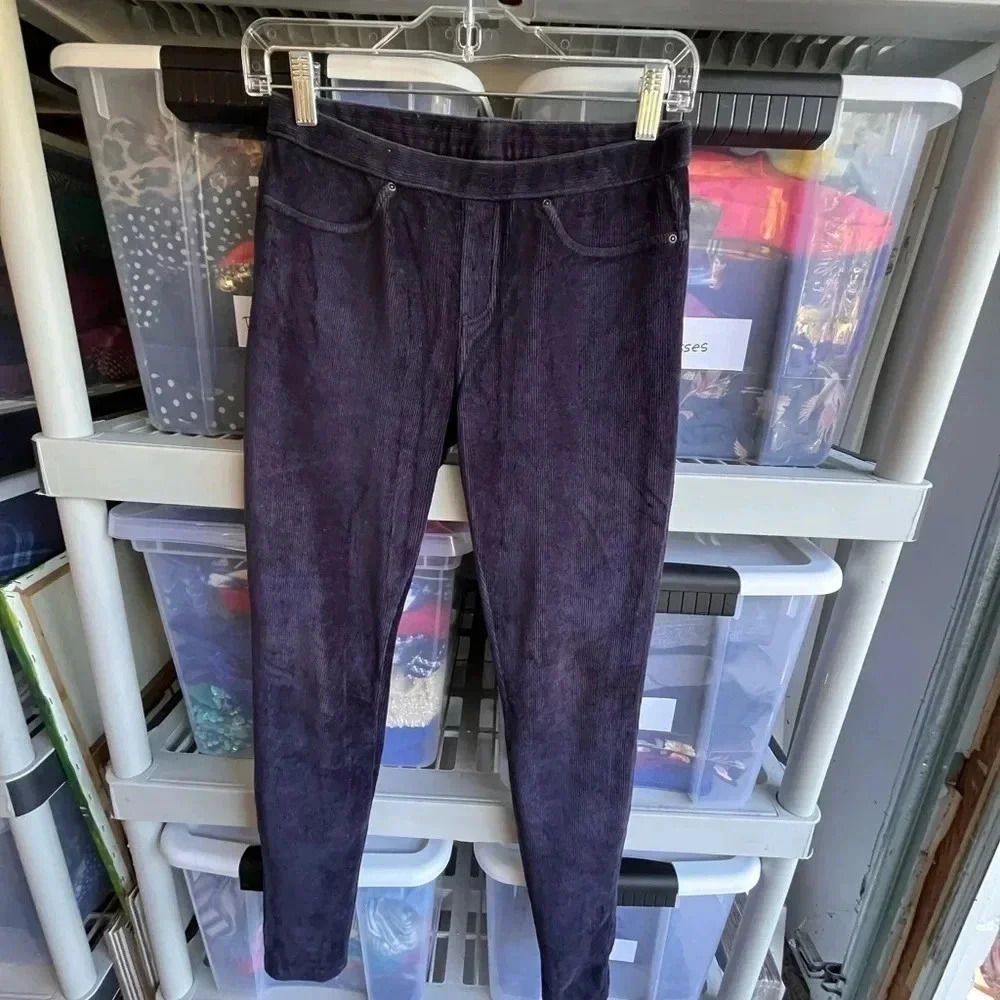 Hue Velvet Leggings - Small